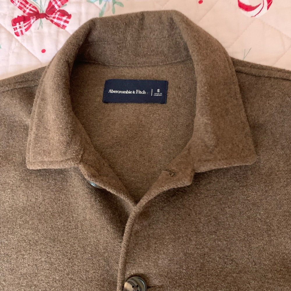 Abercrombie & Fitch Men's Brown Jacket